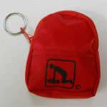 CPR Red Key Chain